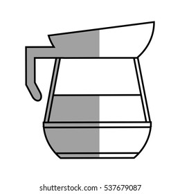 Isolated coffee pot design