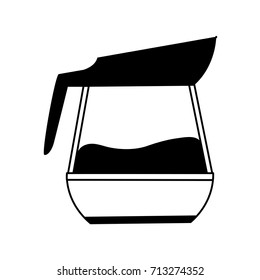 Isolated coffee pot design