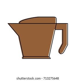 Isolated coffee pot design