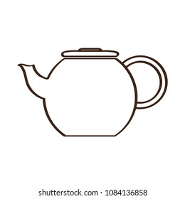 Isolated coffee pot icon