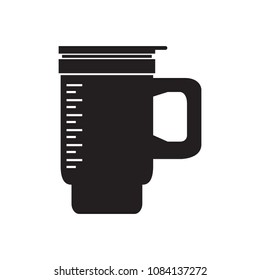 Isolated coffee pot icon