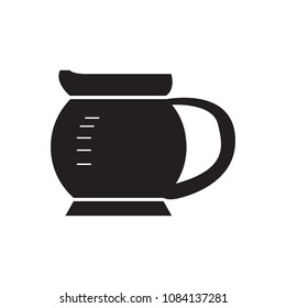 Isolated coffee pot icon