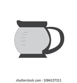 Isolated coffee pot icon