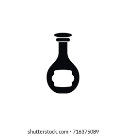 Isolated Cognac Icon. Whiskey Vector Element Can Be Used For Cognac, Bottle, Whiskey Design Concept.