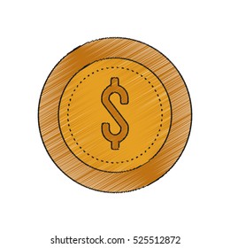 Isolated coin design