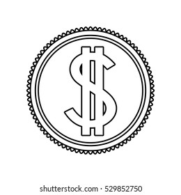 Isolated coin design