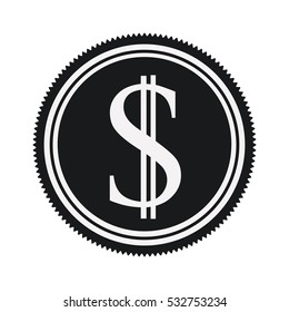 Isolated coin design