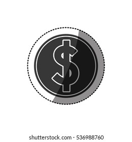 Isolated coin design