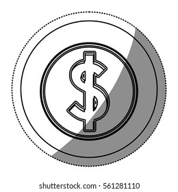 Isolated coin design
