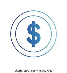 Isolated coin design