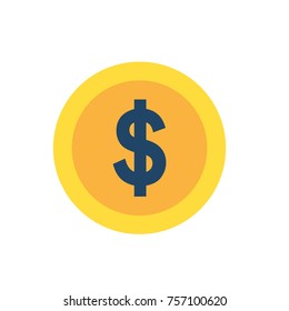 Isolated coin design