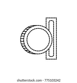 Isolated coin design