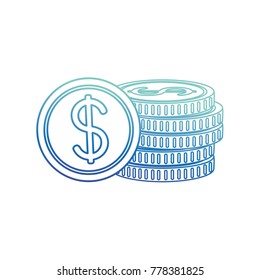 Isolated coin design