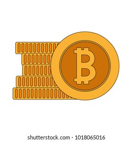 Isolated coins design