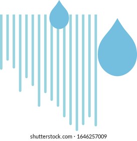Isolated cold sweat illustration material.