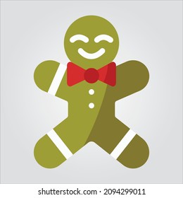 Isolated Color Gingerbread Scalable Vector Graphic