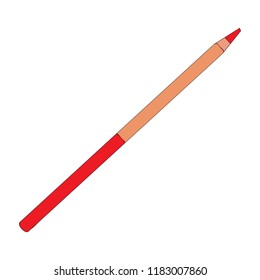Isolated color pencil