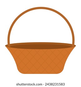 Isolated colored basket icon Vector illustration