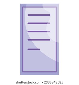 Isolated colored business file icon Vector