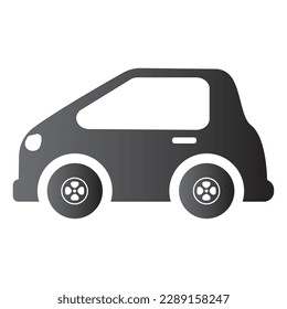 Isolated colored car icon Flat design Vector