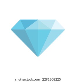 Isolated colored casino diamond icon Vector