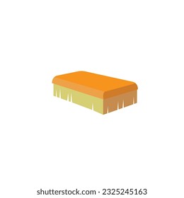 Isolated colored cleaning brush icon Vector