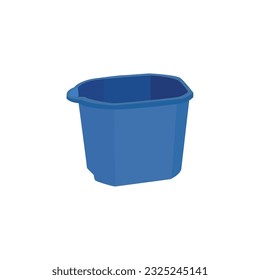 Isolated colored cleaning bucket icon Vector