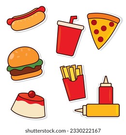 Isolated colored cute happy popsicle emoji sticker Vector