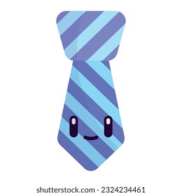 Isolated colored cute necktie office icon Vector illustration