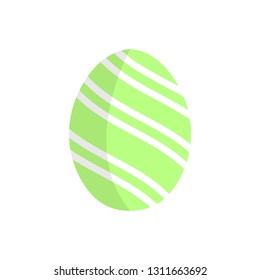 Isolated colored easter egg. Vector illustration design