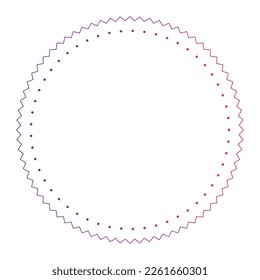 Isolated colored empty label image Vector illustration