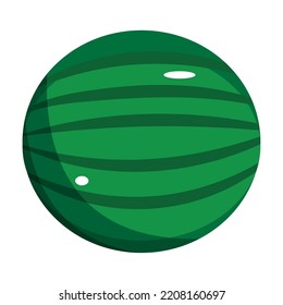 Isolated colored green candy icon Vector