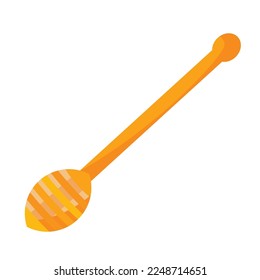 Isolated colored honey stick icon Colored design Vector