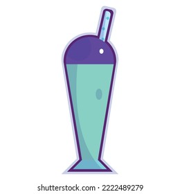 Isolated colored ice cream icon Vector