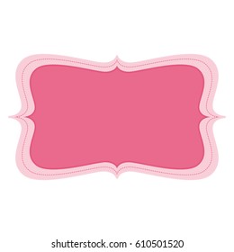 Isolated colored label on a white background, vector illustration