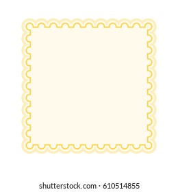 Isolated colored label on a white background, Vector Illustration
