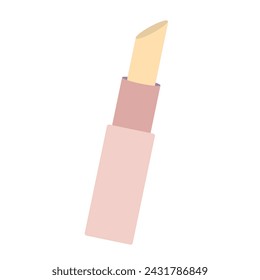 Isolated colored lipstick fashion icon Vector illustration