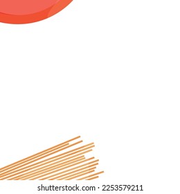 Isolated colored mushroom sketch icon Vector