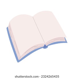Isolated colored open book sketch icon Vector illustration