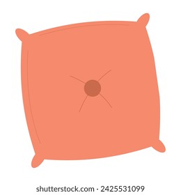 Isolated colored pillow icon Vector illustration