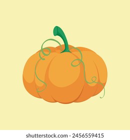 Isolated colored pumpkin icon, ilustration