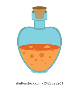 Isolated colored retro videogame potion icon Vector illustration