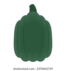 Isolated colored seasonal autumn pumpkin Vector illustration