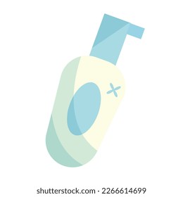 Isolated colored spa bottle product icon Vector