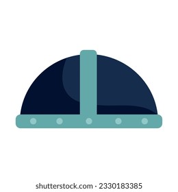 Isolated colored viking helmet icon Vector