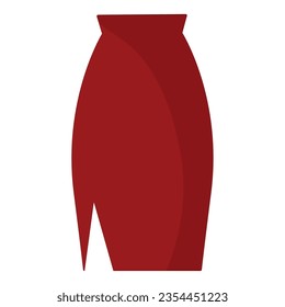 Isolated colored women skirt clothes icon Vector