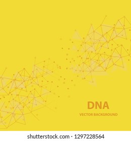 Isolated colorful chemical cells logo. Genetic engineering nanotechnology medical clinic. Pharmaceutical drugs pills biology molecular structure model logotype. Stem cells.