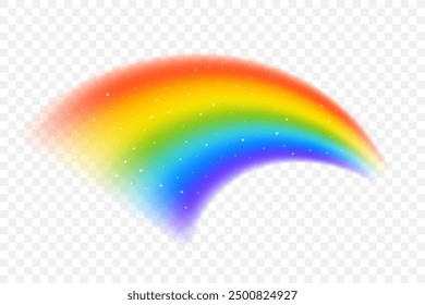 isolated colorful rainbow spectrum background design vector
