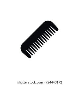 Isolated Comb Icon. Barbershop Vector Element Can Be Used For Comb, Hairbrush, Barbershop Design Concept.