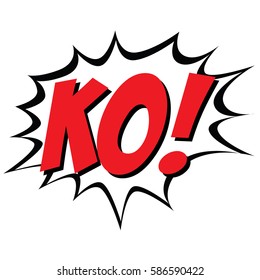 Isolated comic bubble speech on a white background, Vector illustration